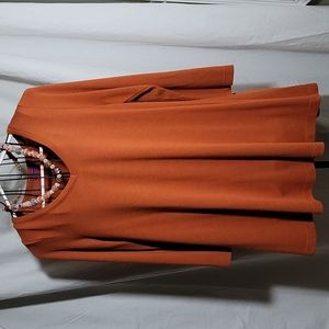 Women's v-neck large  sweater